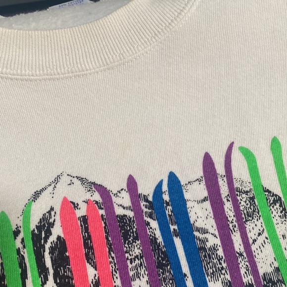 Vintage white oversized sweatshirt - Picture 13 of 14